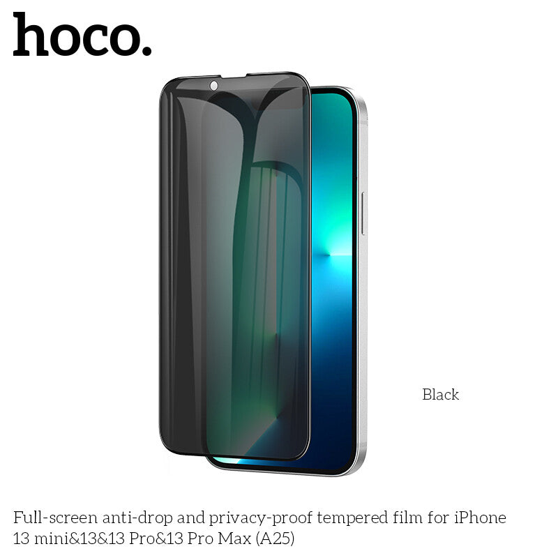 Protection d'Écran Anti Espion HOCO Verre Trempé (A25)