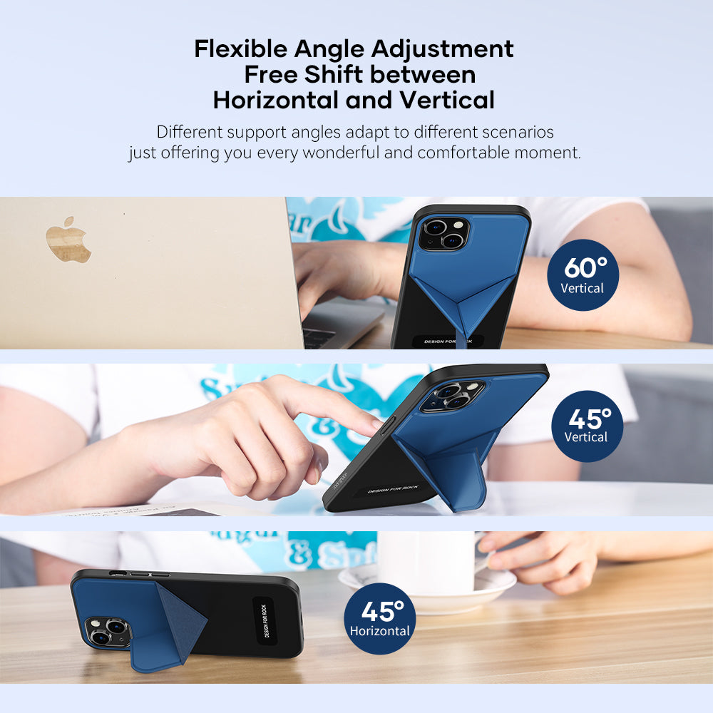 Étui de protection avec support antichoc pour iPhone série 13
