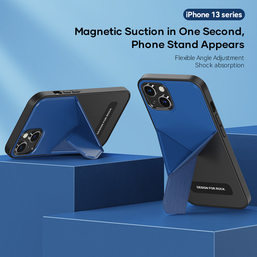 Étui de protection avec support antichoc pour iPhone série 13