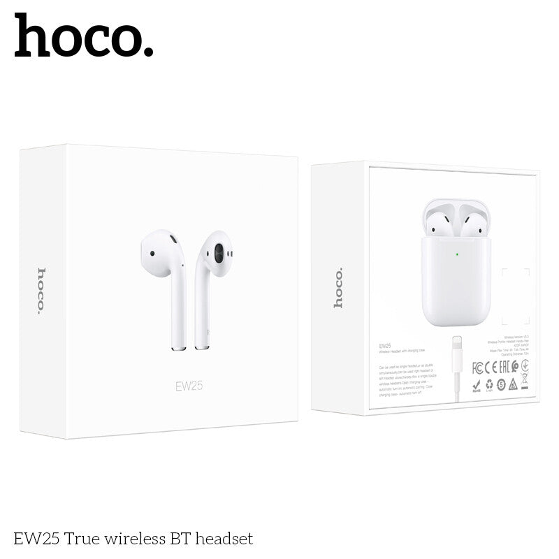 Airpods (2ᵉ génération) - Bluetooth - HOCO (EW 25)