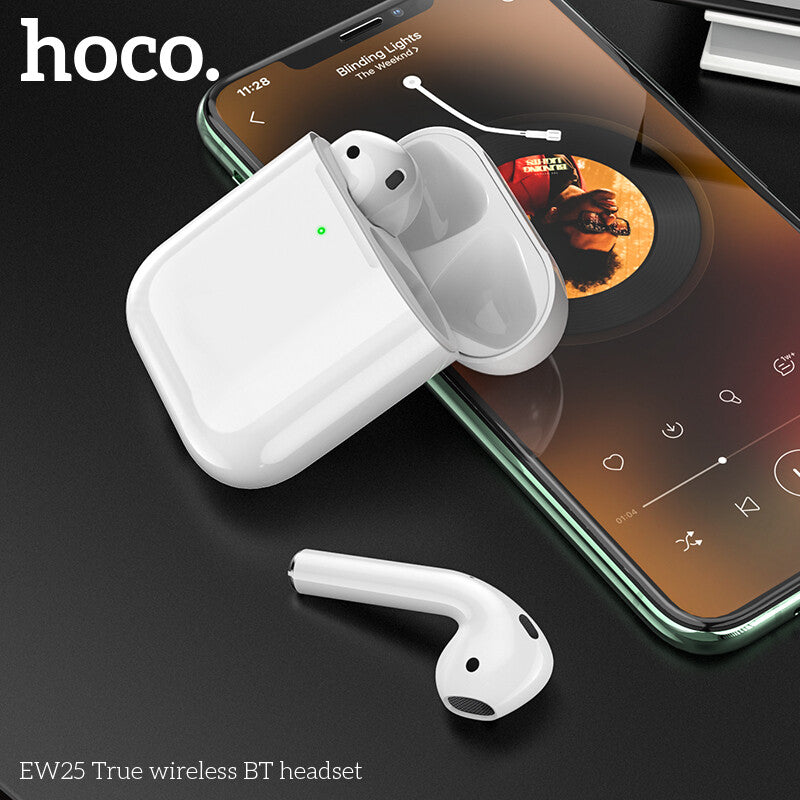 Airpods (2ᵉ génération) - Bluetooth - HOCO (EW 25)