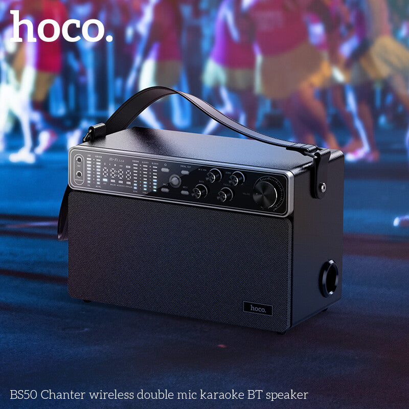 SPEAKER BLUETOOTH KARAOKE DOUBLE MICRO (HOCO BS50)