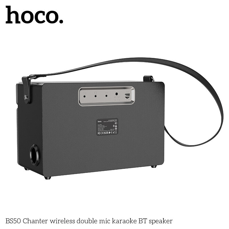 SPEAKER BLUETOOTH KARAOKE DOUBLE MICRO (HOCO BS50)