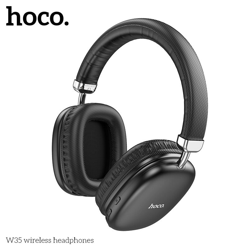 Casque Sans fil avec Microphone (HOCO W35) - NOIR