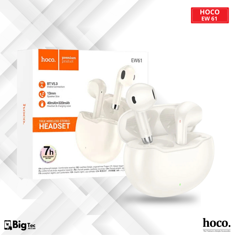 Airpods - Bluetooth - HOCO (EW61)
