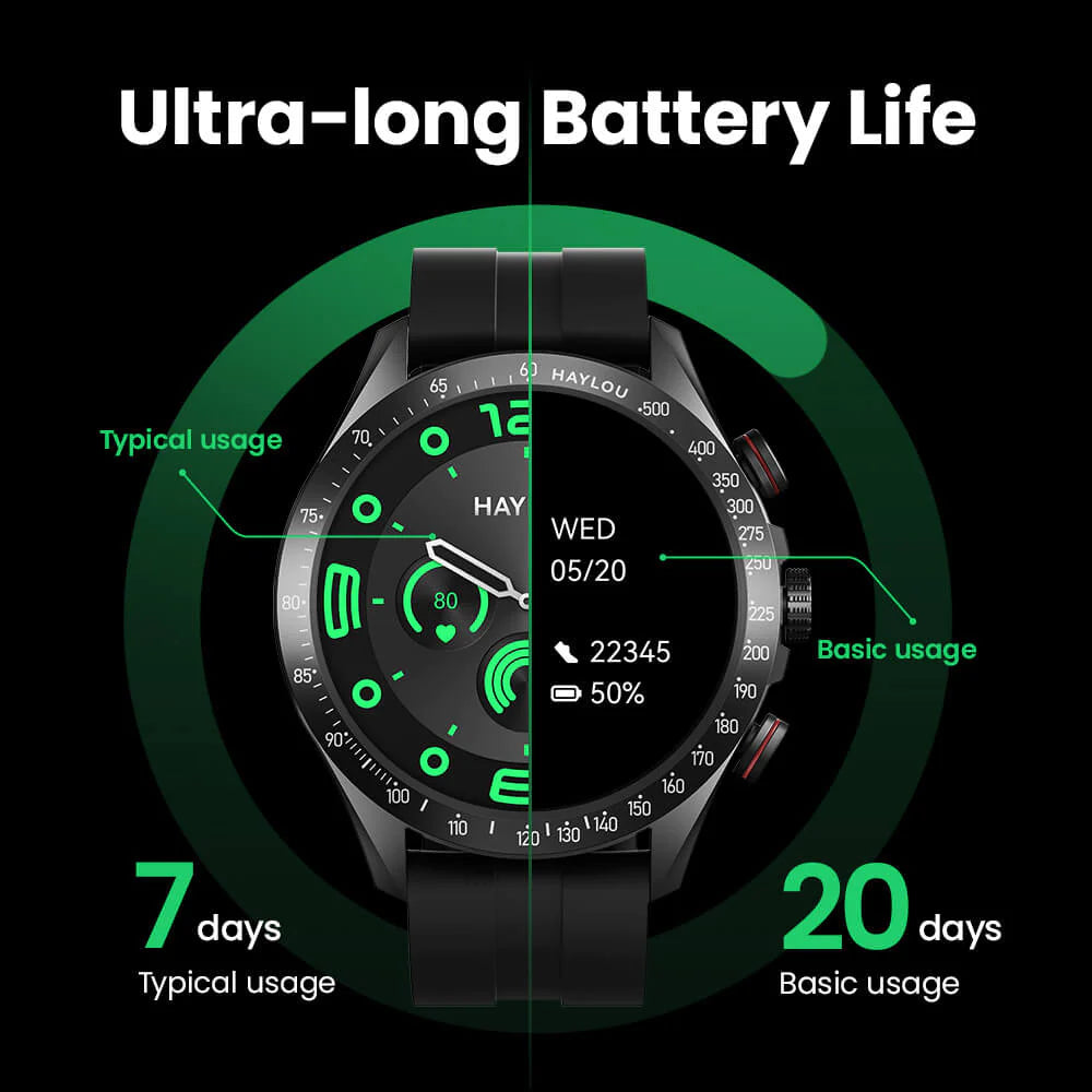 Smart Watch Haylou Solar Pro - Noir