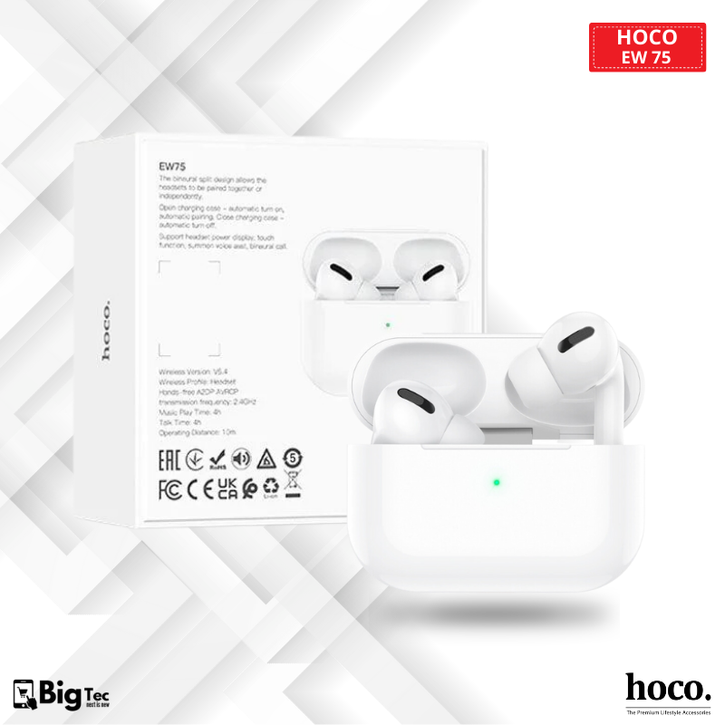 Airpods - Bluetooth - HOCO ( EW 75 )