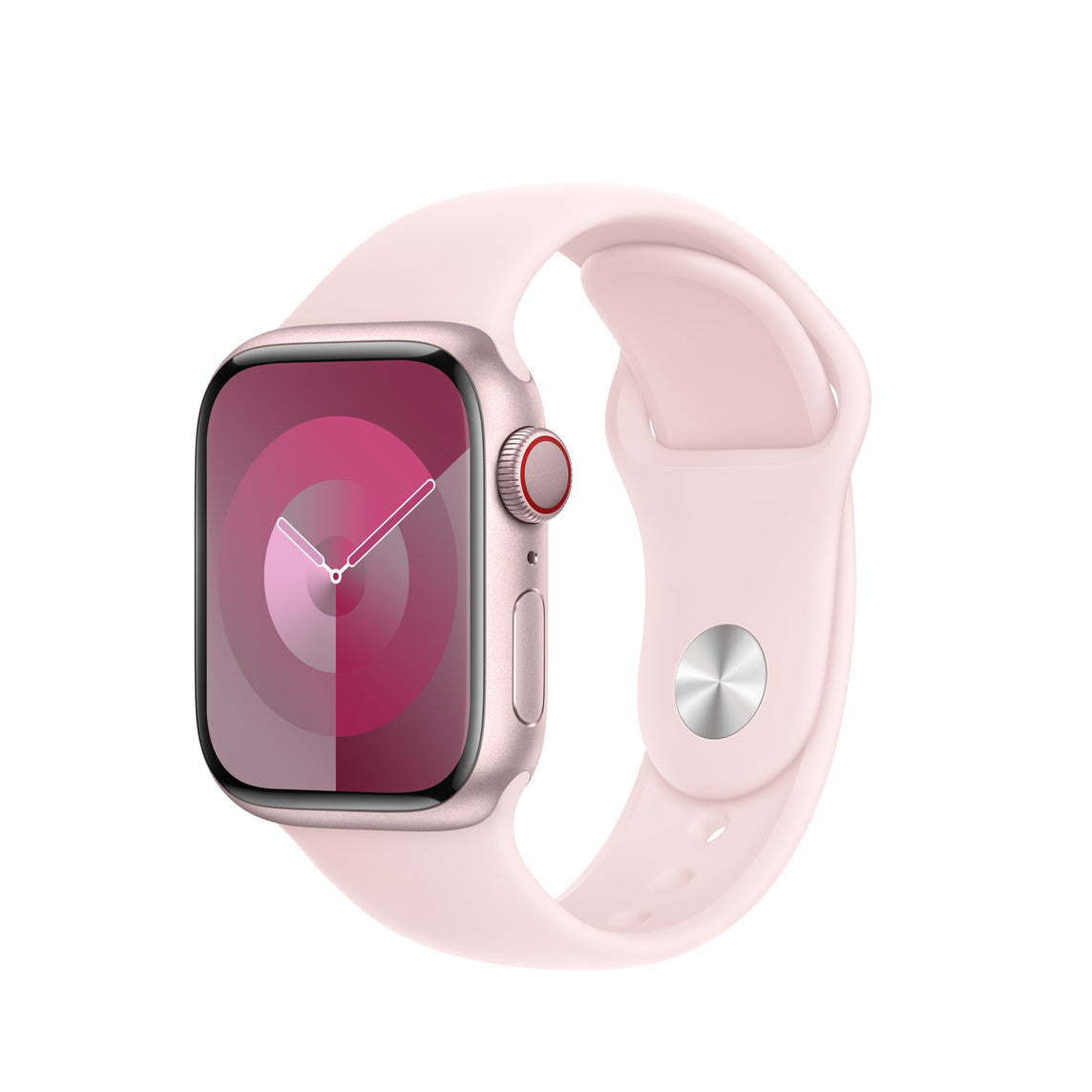 Bracelet Sport rose pâle 41 mm