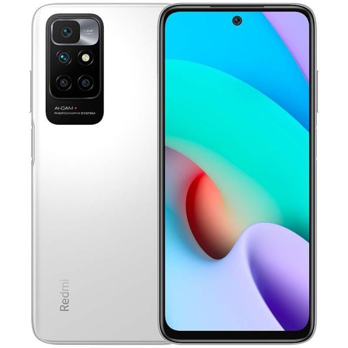 Smartphone XIAOMI Redmi 10 2022 - 4Go 128Go - Blanc Galet
