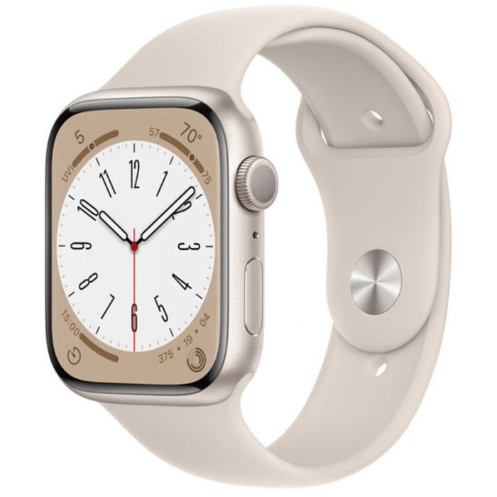 APPLE Watch Séries 8 GPS 41MM - Starlight Aluminium