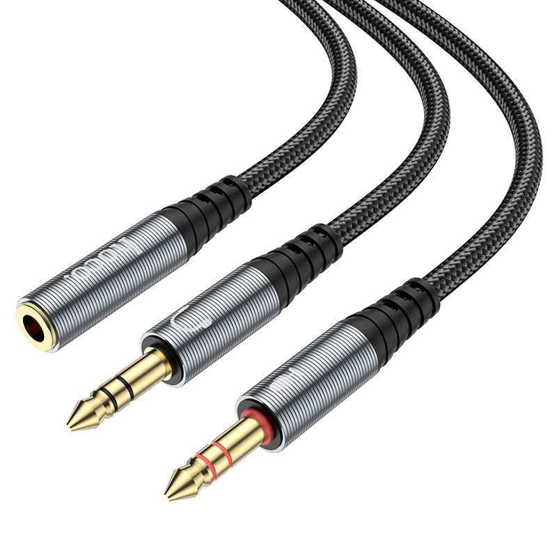 Cable audio adapter Hoco “UPA21” 3.5mm female to 2*3.5mm male