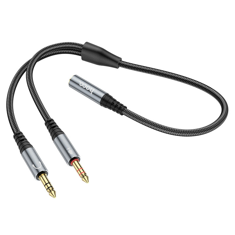 Cable audio adapter Hoco “UPA21” 3.5mm female to 2*3.5mm male