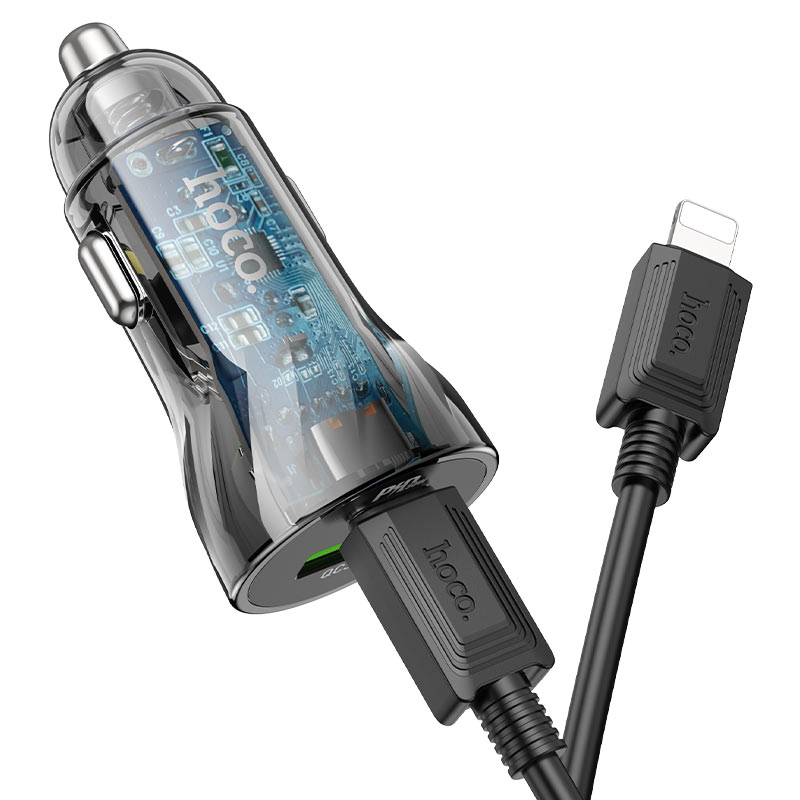 Car charger - Z47A Transparent Discovery Edition - PD30W+QC3.0 set