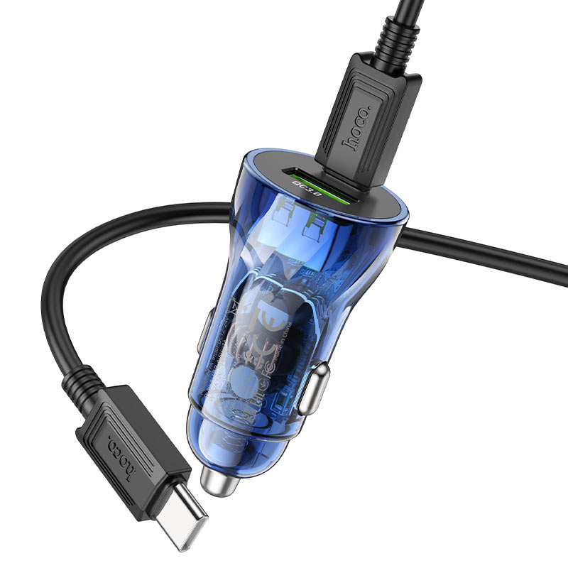 Car charger - Z47A Transparent Discovery Edition - PD30W+QC3.0 set