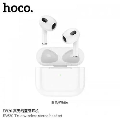 Airpods (3ᵉ génération) - Bluetooth - HOCO (EW20)