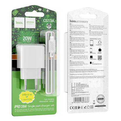 CHARGEUR HOCO CS13A -PD20W ( TC TO IPHONE )