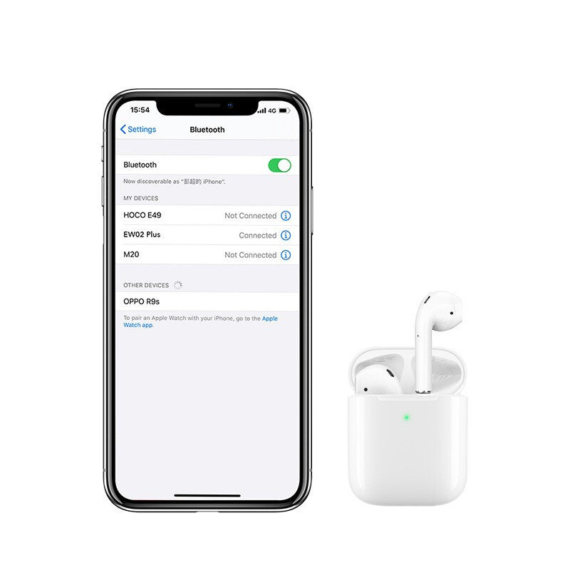 Airpods (2ᵉ génération) - Bluetooth - HOCO (EW 02 PLUS)