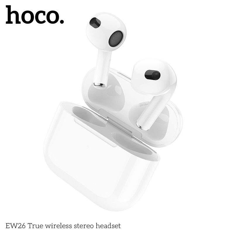 Airpods (3ᵉ génération) - Bluetooth - HOCO (EW 26)