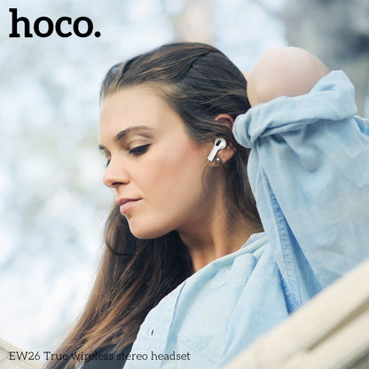 Airpods (3ᵉ génération) - Bluetooth - HOCO (EW 26)