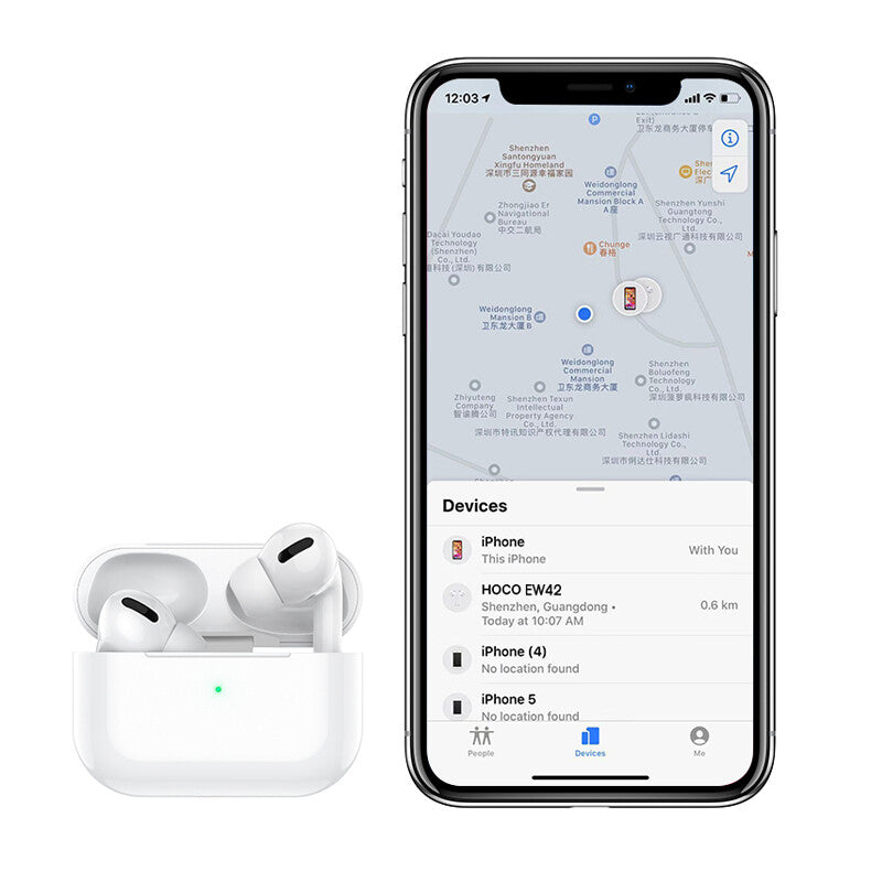 Airpods PRO - Bluetooth - Touch Series - HOCO (EW 42) - Blanc