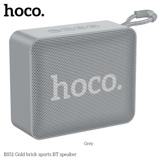 SPEAKER BLUETOOTH - GRIS (HOCO BS51)