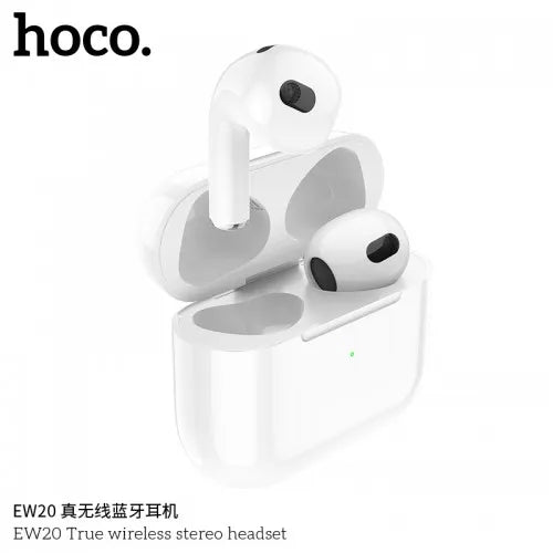 Airpods (3ᵉ génération) - Bluetooth - HOCO (EW20)