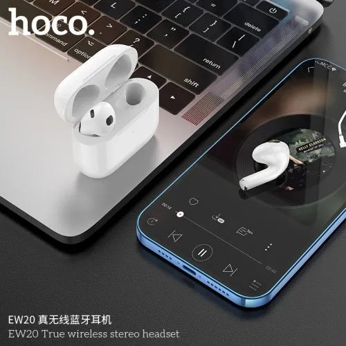 Airpods (3ᵉ génération) - Bluetooth - HOCO (EW20)