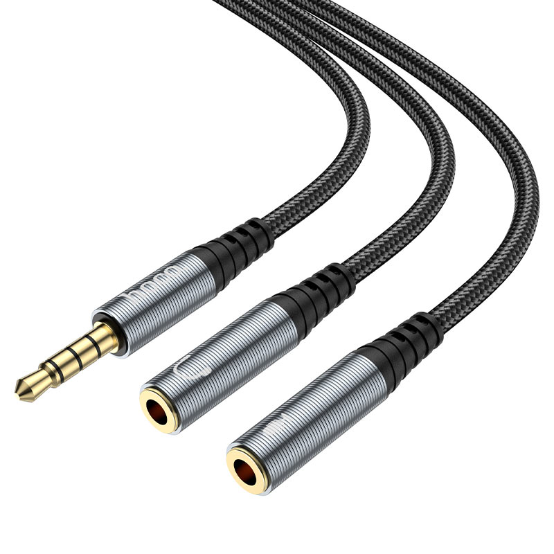 Cable audio adapter “UPA21” 3.5mm male to 2*3.5mm female