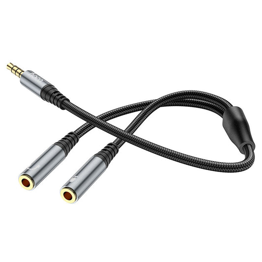 Cable audio adapter “UPA21” 3.5mm male to 2*3.5mm female