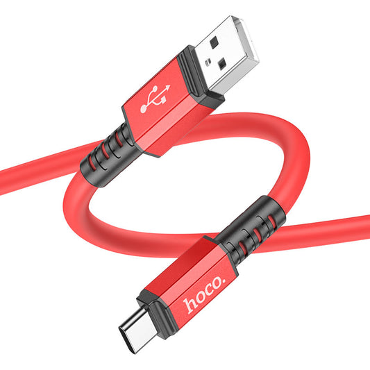 Câble USB vers Type-C « X85 Strength » - Rouge