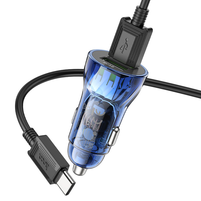 Car charger - Z47 Transparent Discovery Edition - QC3.0 set