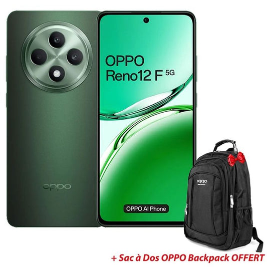 Smartphone OPPO Reno12 F 5G 12Go 256Go Vert Olive