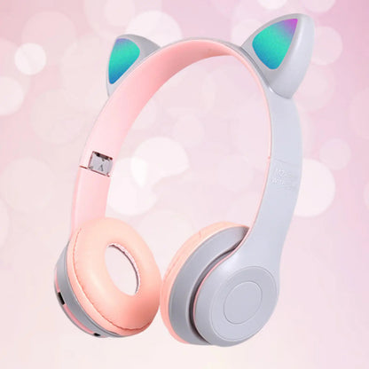 Casque Bluetooth Kids Cats Music (mzP47)